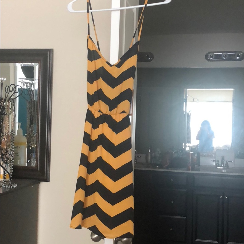 Lizard thicket Chevron dress